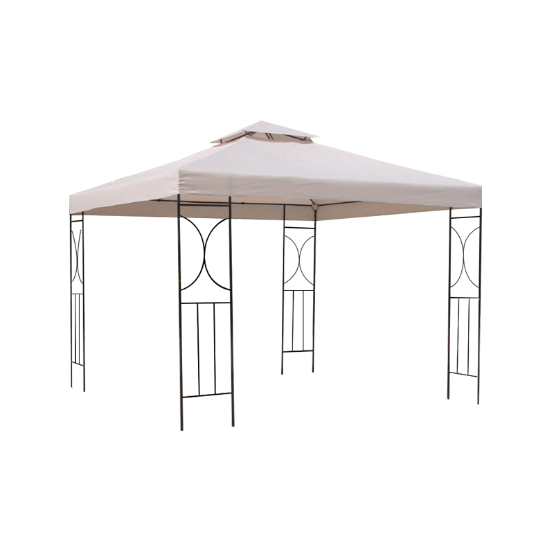 Outdoor Vented Roof 2-Tier Gazebo Canopy